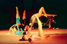 Gymnastics display