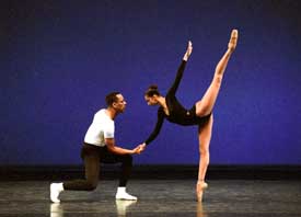 Alicia Graf and Kip Sturm. in 'Agon'