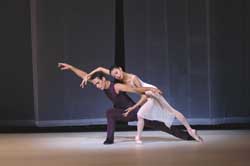 Yuan Yuan Tan and Damien Smith. in 'Study in Motion'