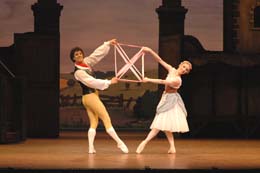 Sarah Lamb as Lise and Martin Harvey as Colas