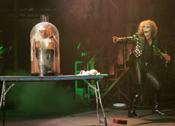 Girl in a bottle.