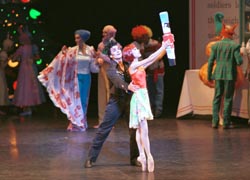 Erina Takahashi and Irek Mukamedov in the Nutcracker