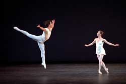 Tina LeBlanc and Joan Boada in 'Square Dance'