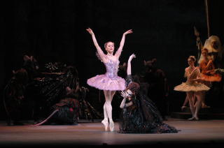 Marianela Nunez as the Lilac Fairy and Genesia Rosato as Carabosse