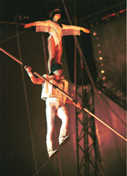 High wire duo