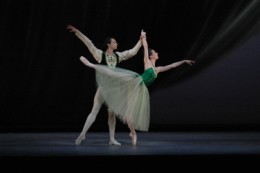 Mara Galeazzi and David Makhateli in Emeralds
