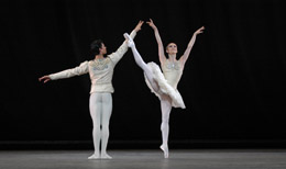 Marianela Nunez and Thiago Soares in Diamonds