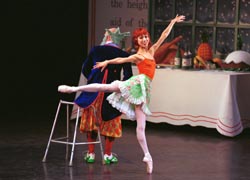 Erina Takahashi as Clara in the Nutcracker